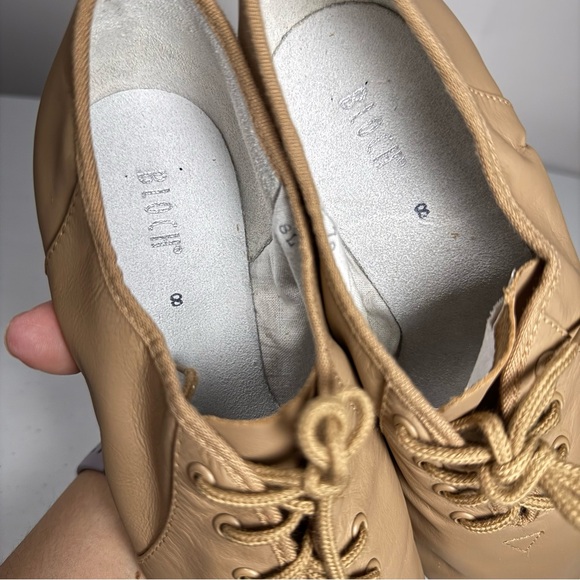 NEW Bloch Dance Women's Jazzsoft Split Sole Leather Jazz Shoe in Tan Size 8 - Picture 7 of 11